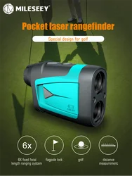 MILESEEY Laser Rangefinder PF210 PF2E 660 yd Golf Rangefinder,600M Golf Distance Meter  Fast Flagpole Lock, Great for Golfing