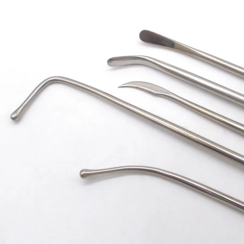 Instrumentos quirúrgicos de otorrinolaringología médica, pelador de septum nasal, pelador microscópico de periosteum, pelador nasal
