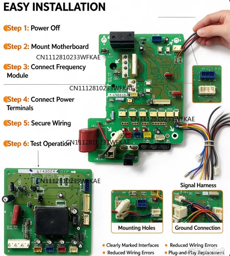 for Panasonic central multi-line air conditioner computer board outdoor unit main board A743025 frequency module A743024