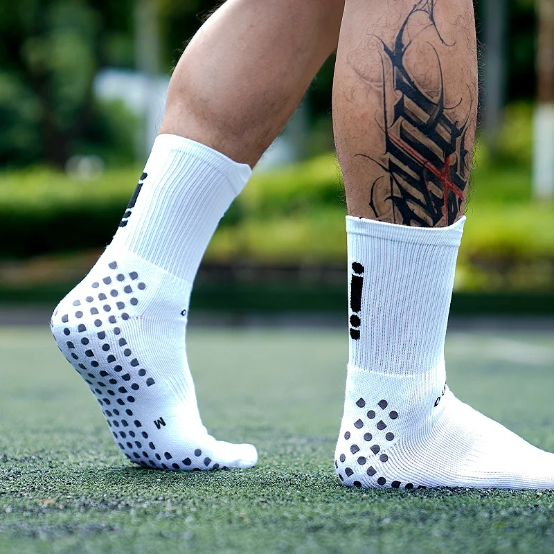 

OUPOWER-OUSOX Athletic Crew Socks, Anti-slip Socks, Football, Soccer, Training, Exercise, Antiskid, Player Version