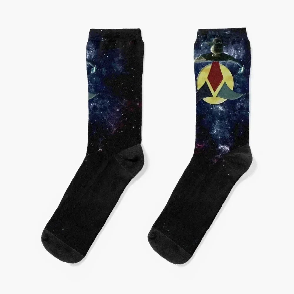 

KLINGON HEART OF VIRTUE Socks moving stockings new in's Lots designer brand Men's Socks Luxury Women's