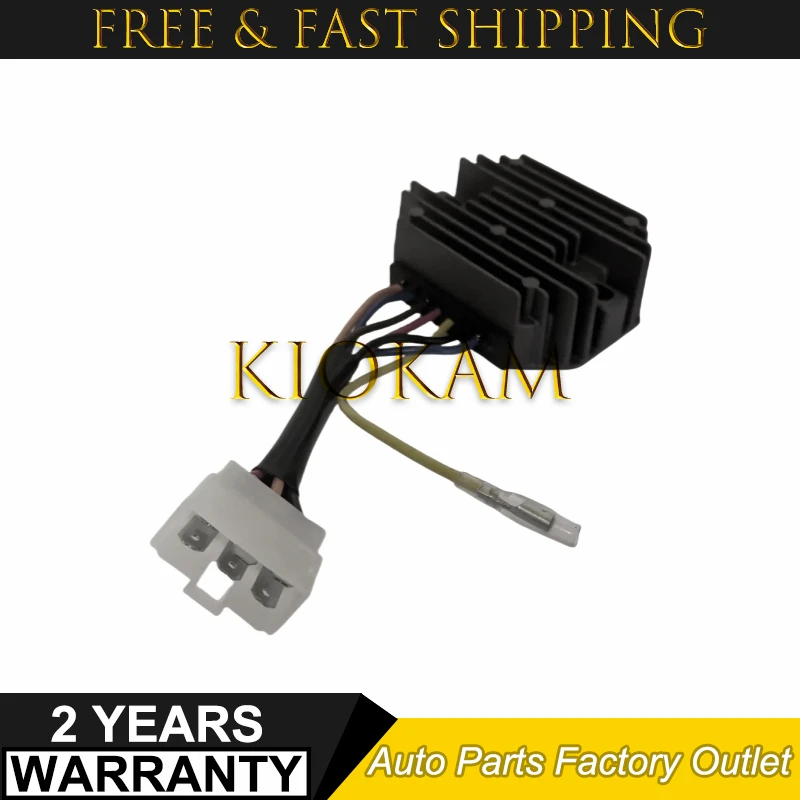 

12V 280W Regulator Rectifier 119640-77710 11964077710 119640 77710 For Komatsu Yanmar 3TNE74 3D74E 3D68E 3D72 Engine Parts