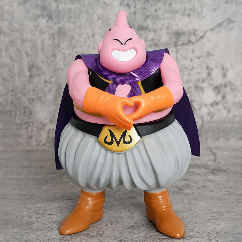 

DBZ Buu Action Figure Dragon Ball Z Boo Buu Figuras 18cm Manga Figurine GK Statue Model Doll Toys Anime Peripheral Gift for Kids