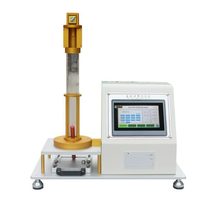 Sponge falling ball springback tester Flexible foam rubber material springback testing machine