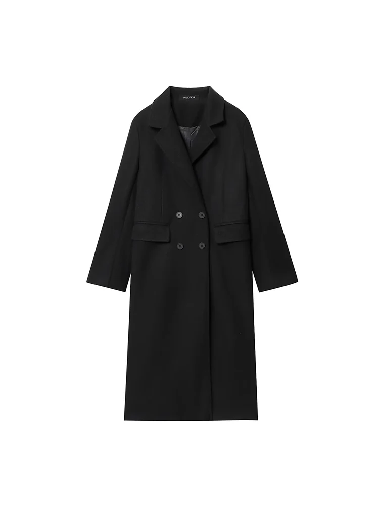 

Новое женское модное универсальное тонкое смешанное пальто средней длины в европейском и американском стиле на осень и зиму