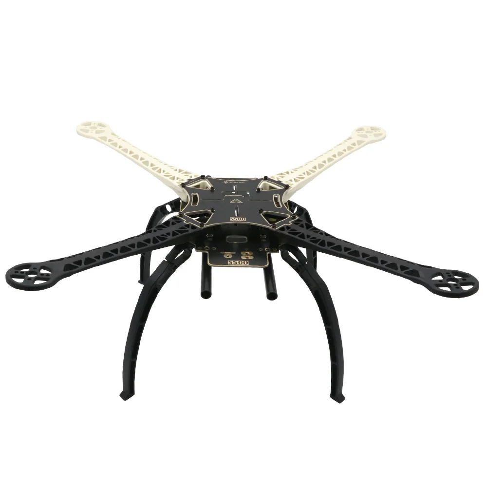 Kit de Cadre Pneumatique Multi-Rotor S500 avec Train d'Atterrissage, pour FPV, Quadrirotor, Gopro, Cardan, Mise à Niveau F450, 500mm