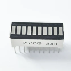 10PCSx 10 Segment Green Red Blue Yellow Jade Green White Digital Tube LED Bar 10*25mm Display Module B10G B10R B10BB B10BY B10BW