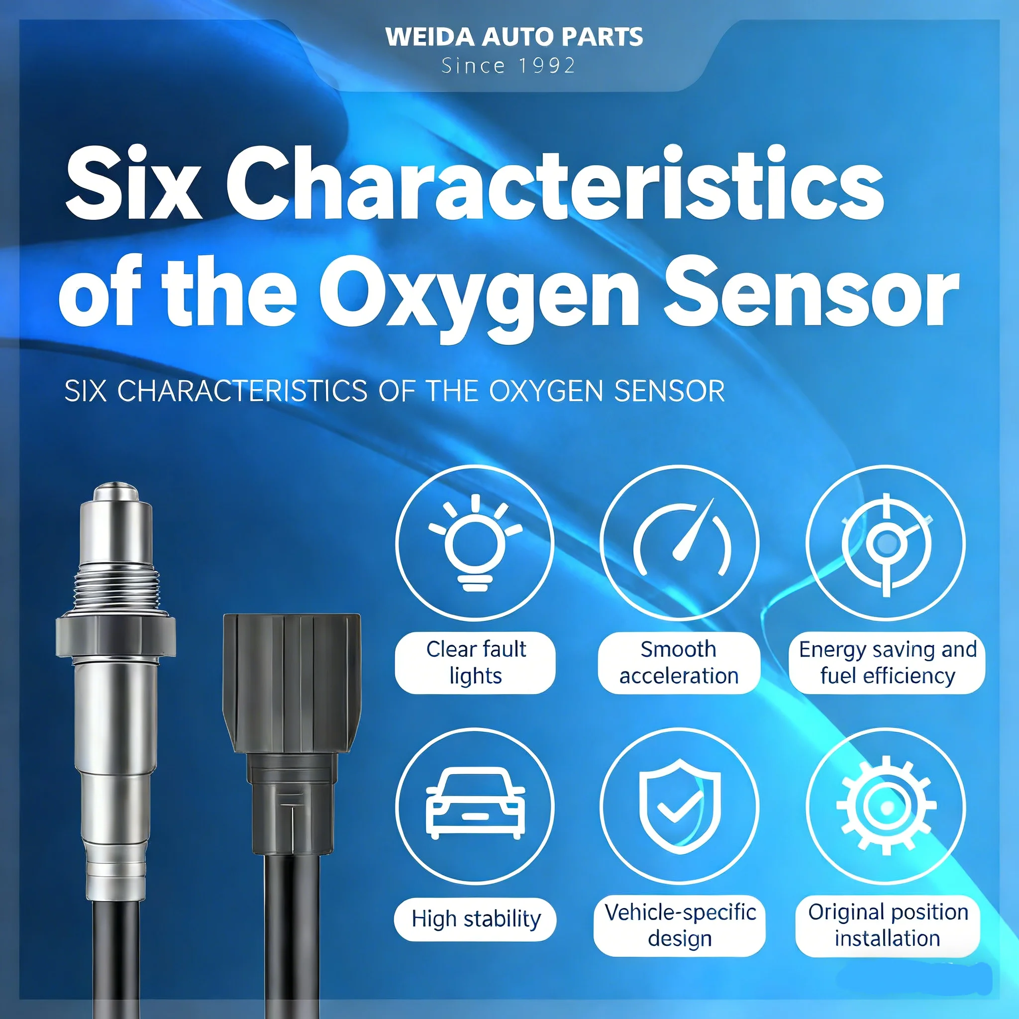 DOX-0536 31319386 Lambda Probe Oxygen O2 Sensor For Volvo S60 S80 S90 V40 V60 V70 V90 XC60 XC70 XC90 2.0 2013-2019
