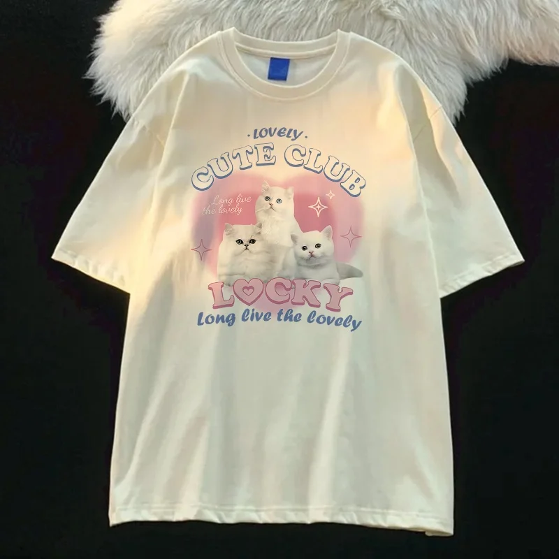 Summer Short Sleeve Women's Cute Sweet Casual T-shirt Japanese Casual Style Short Sleeve T-shirt Young Student Fashion T-shirt image 6