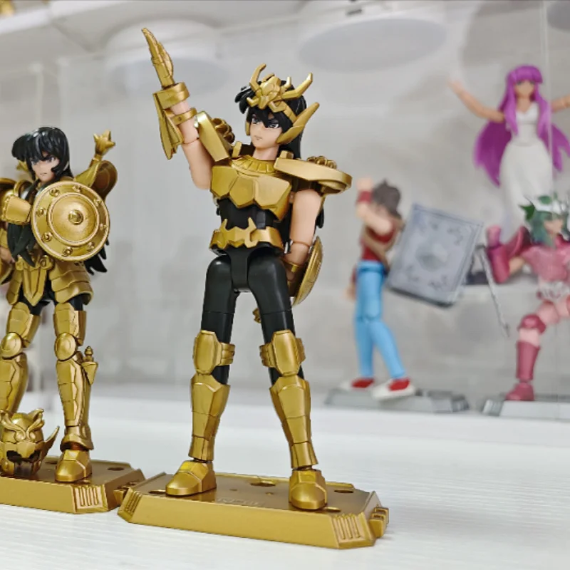 ฟิกเกอร์แอคชั่น ดรากอนสีม่วง โกลเด้น แดรโค ฉบับดาว ของแท้จาก Blokees Saint Seiya รุ่นที่ 3 ของสะสมหายาก ของขวัญ