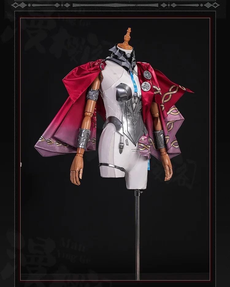 الدعائم الرائعة لوبا تأثيري حلي هالوين عيد الميلاد لعب الأدوار XS-XXL في الأوراق المالية لعبة Wuthering موجات ذيل لطيف حديثا