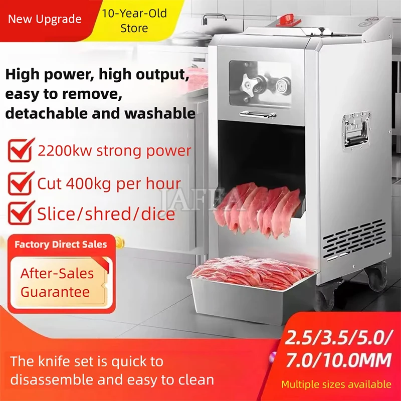 Including Tariffs Automatic Widely Used High Accuracy Fresh Cow Goat Beef Meat Steak Slicer Cutting Machine