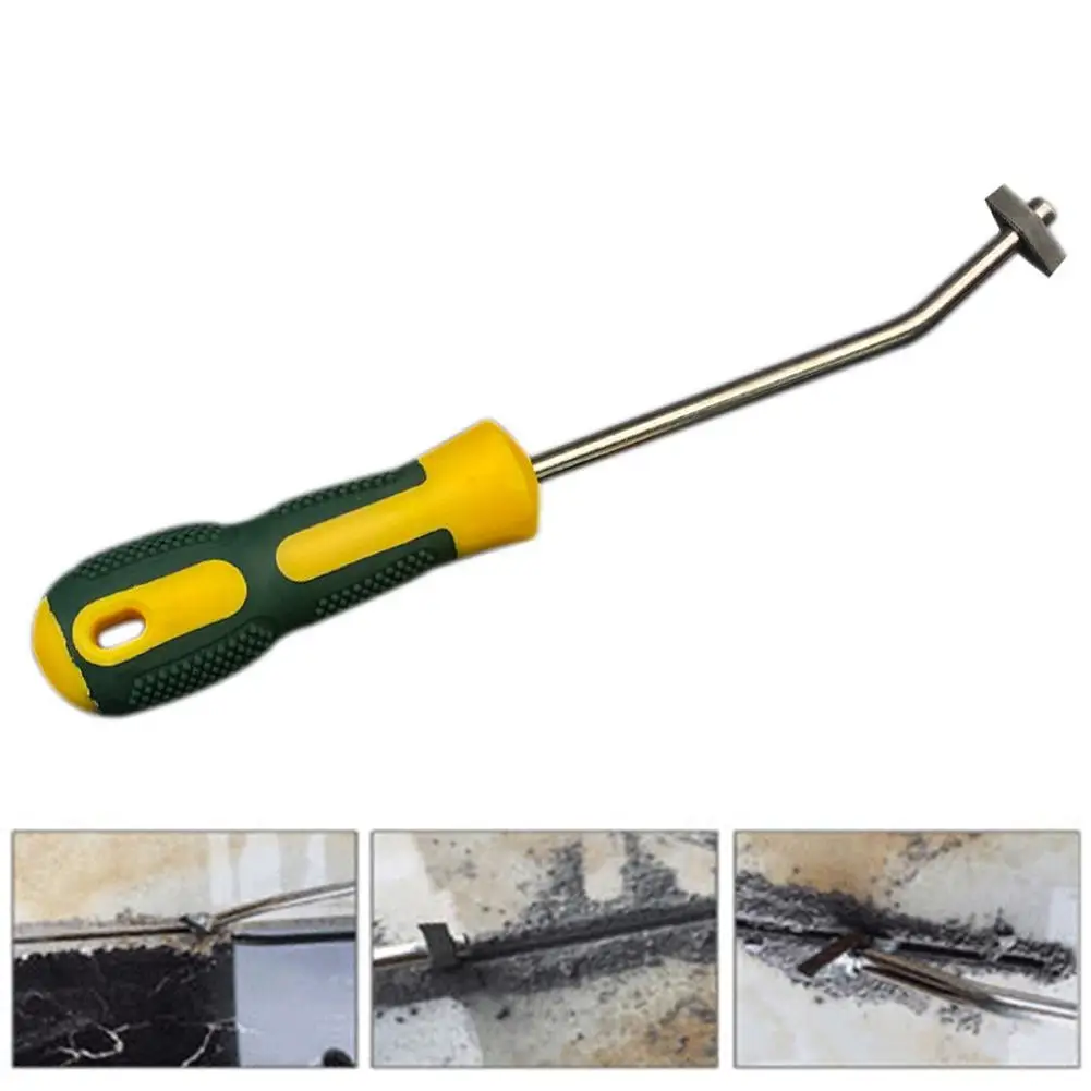 Ceramic Tile Grout Remover Tungsten Steel Tiles Gap Cleaner Drill Bit for Floor Wall Seam Cement Cleaning Hand Tool