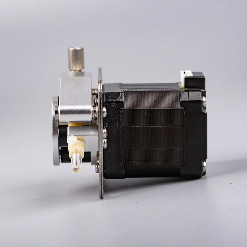 Miniature aluminum alloy experimental water pump, high-precision peristaltic pump, stepper motor filling infusion pump