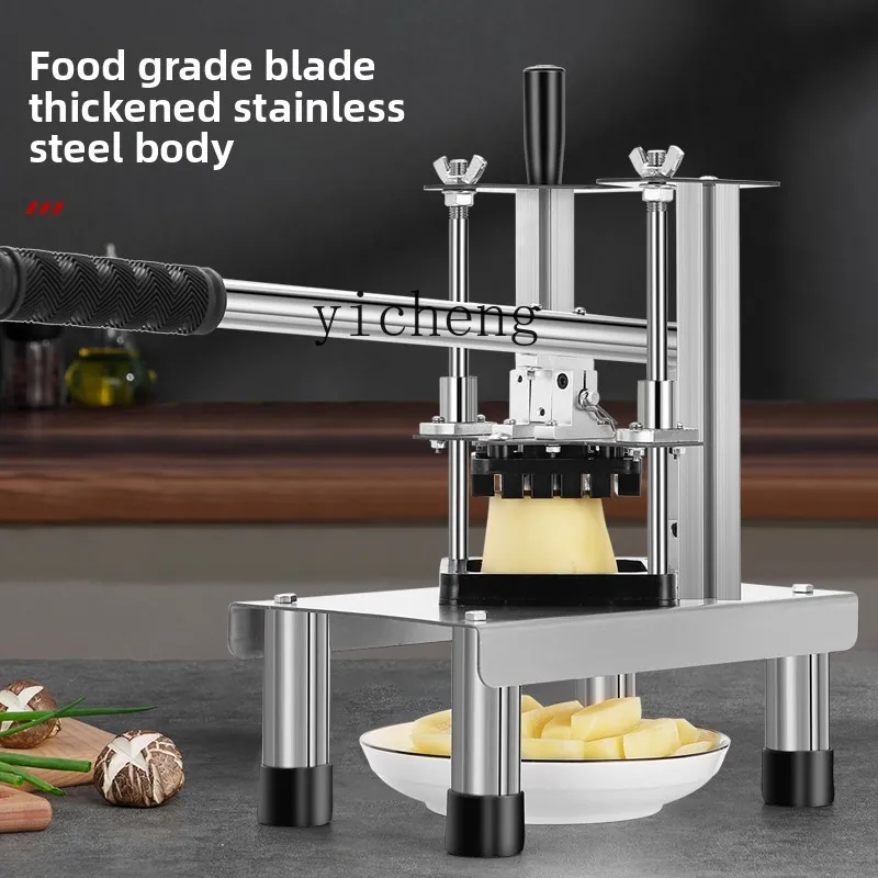 

XL Strip Cutting Machine Commercial Cucumber Radish Potato Strip Pressing Machine French Fries Strip Cutting Tool