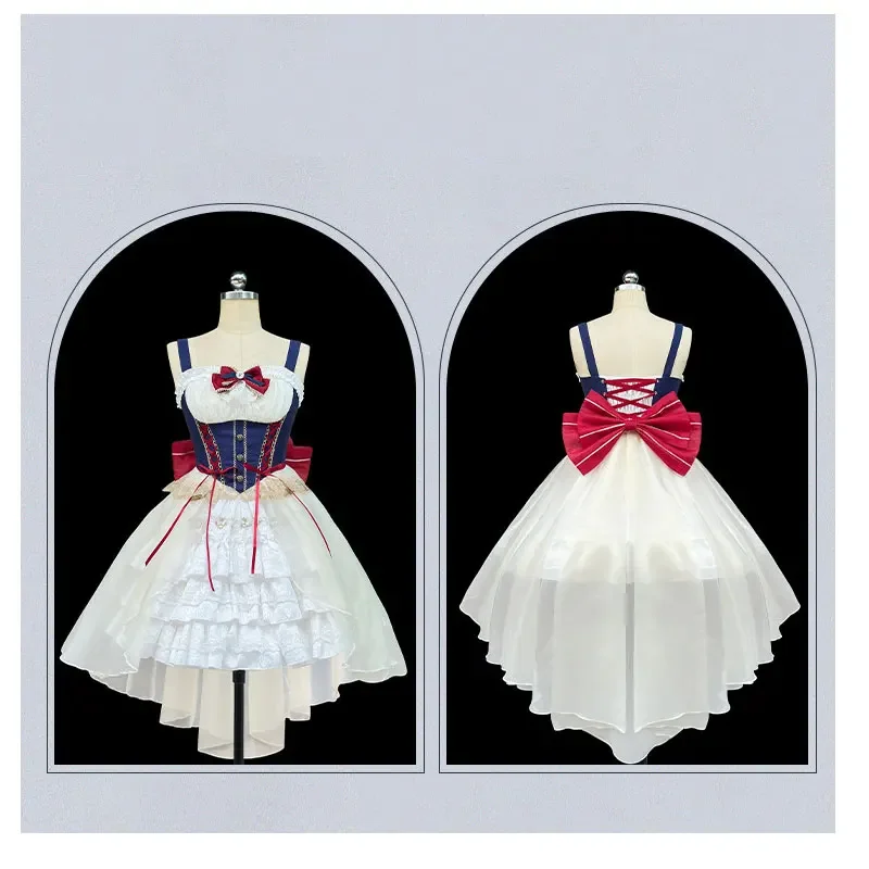 Miss Snow ~ Sweet Lolita JSK Dress Classic Corset Dress w. Big Train