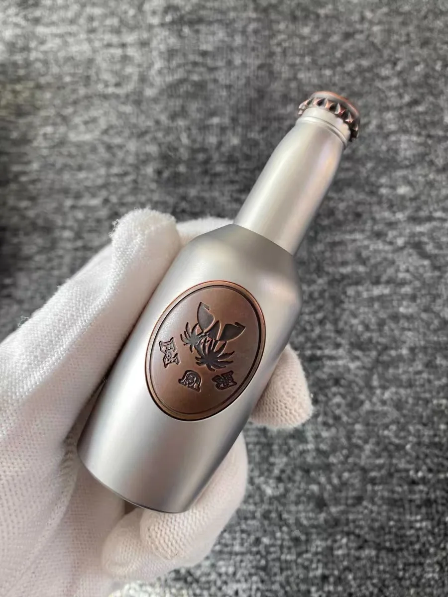 Rum EDC Steel Purple Copper Material Promotion EDC, decompression toy