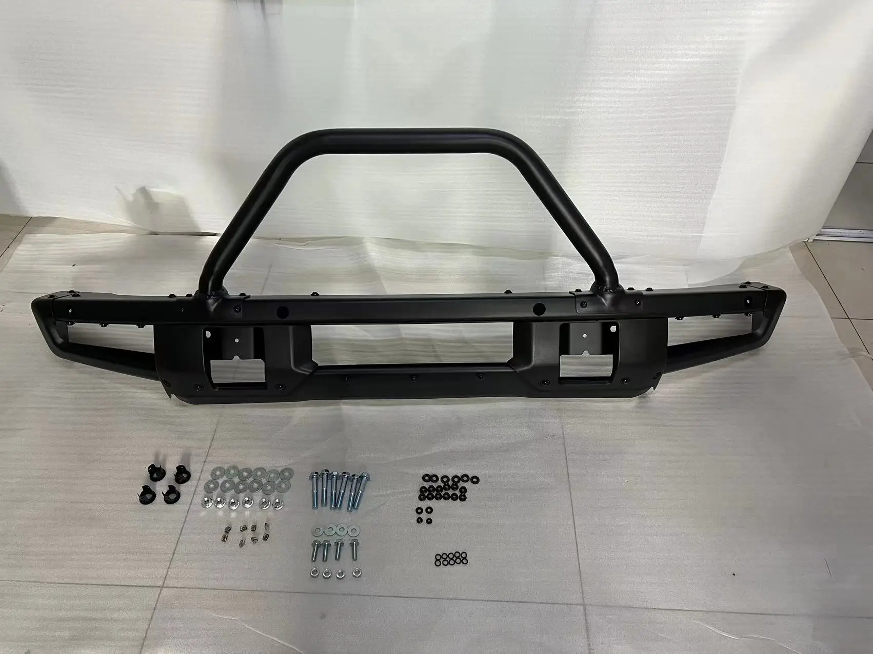 Módulo de parachoques delantero HD para Ford Bronco 2 y 4, Kit de puerta, barra de acero todoterreno, piezas, accesorios 4x4, 2021, 2022