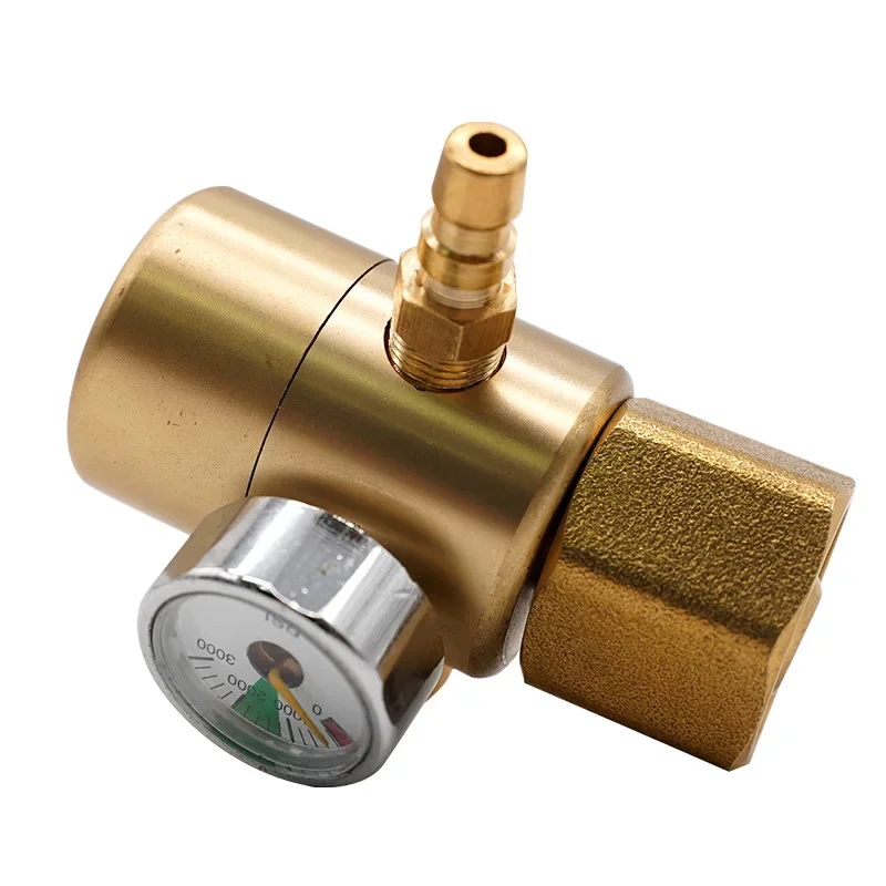 

All copper argon pressure reducer 65% energy-saving anti drop shockproof pressure reducing valve All copper argon pressure gauge