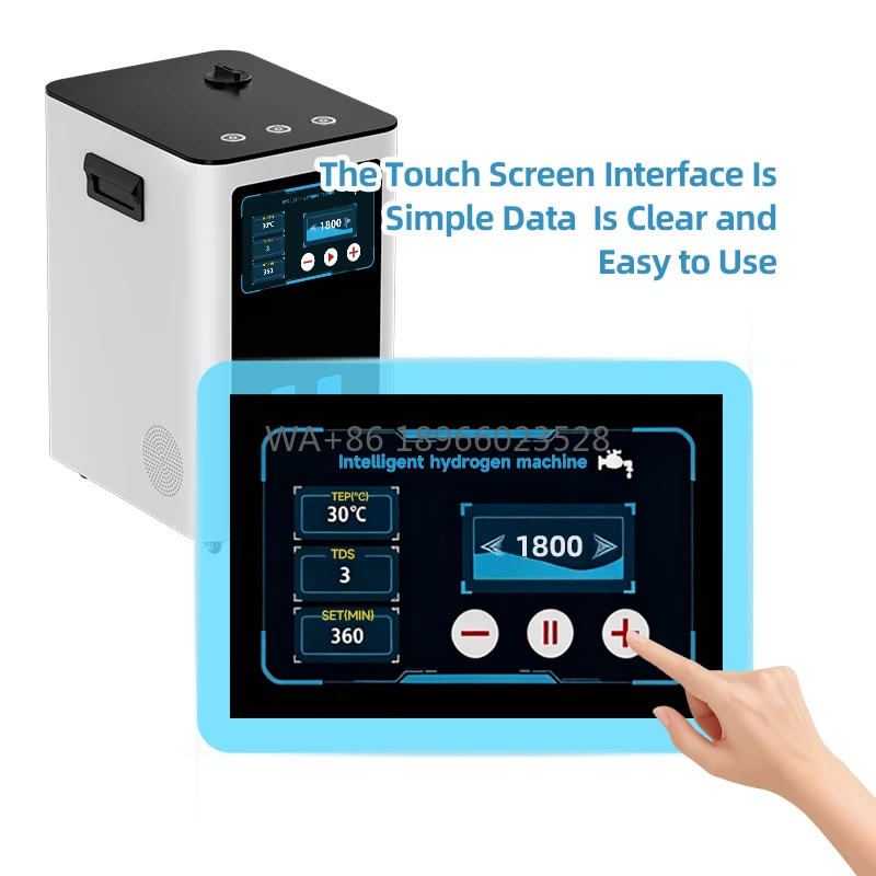 

Генератор водорода для ингаляций: аппарат для дыхания водородом с высокой производительностью для здоровья человека, профессиональное оборудование