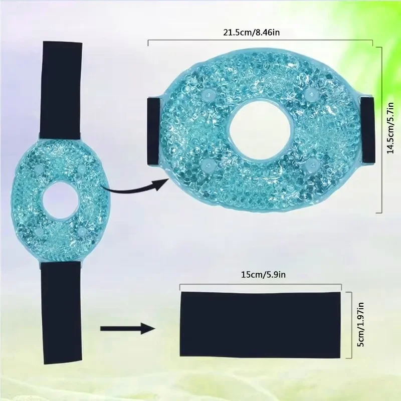 Ice Knee Protection Gel Beads Knee Protection Sports Band Gel Ice Bag Cold Compress Hot Compress Reuse