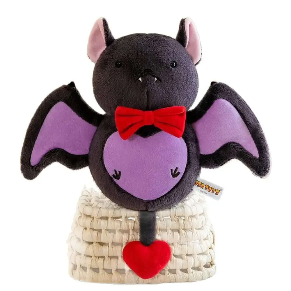 

23CM Cute Bat Plush Toy Love Tail Bow Funny Prank Party Dress Up Bat Doll Send Friends Birthday Gift