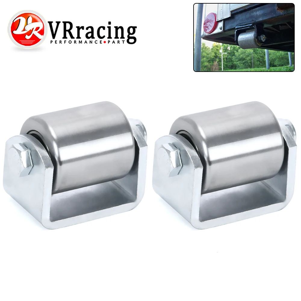 2 Pack Skid Wheels 2”Weld-On Trailer Rollers Heavy-Duty Steel Trailer Weatherproof Micro Rollers to Protect RV Undercarriage