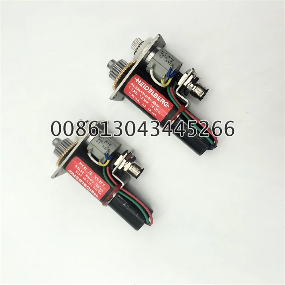 2 Piece F4.105.1311/01 For Heidelberg CD74 XL75 cd102 xl105 SM102 machine delivery adjustment motor