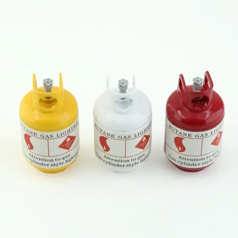 1 PC 1/10 Scale ของเล่นมินิโลหะถังโพรเพนสําหรับ RC Crawler รถ TRX4 D90 90020 SCX10 TF2 คุณภาพสูงโลหะ RC รถตกแต่ง