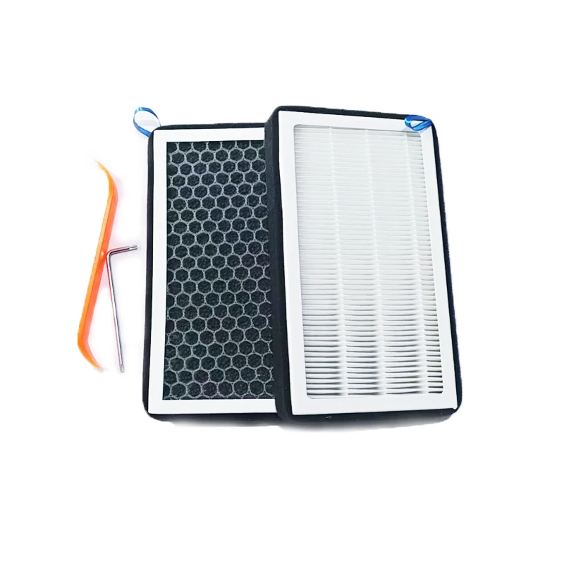 1 Pair High Quality New for 1107681-00-A Car HEPA Cabin Air Filter Activated Carbon Cleaner For Tesla Model 3 Y 2017-2022