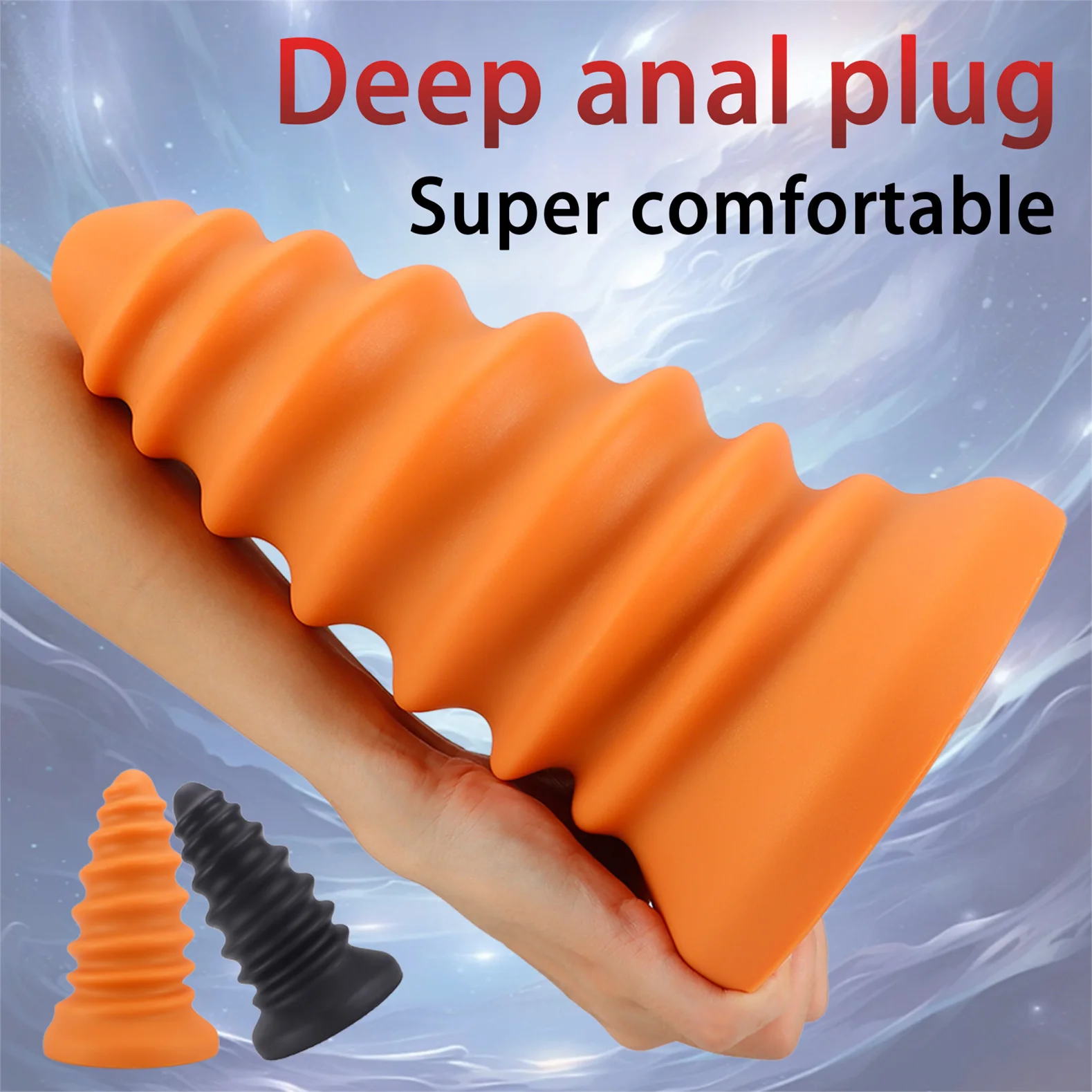 5 Size Silicone Dilatador Anal Plug Xxxl Thread Penetration Anal Toys Big Butt Plug Huge Anal Butt Plug Adult Toys Buttplug