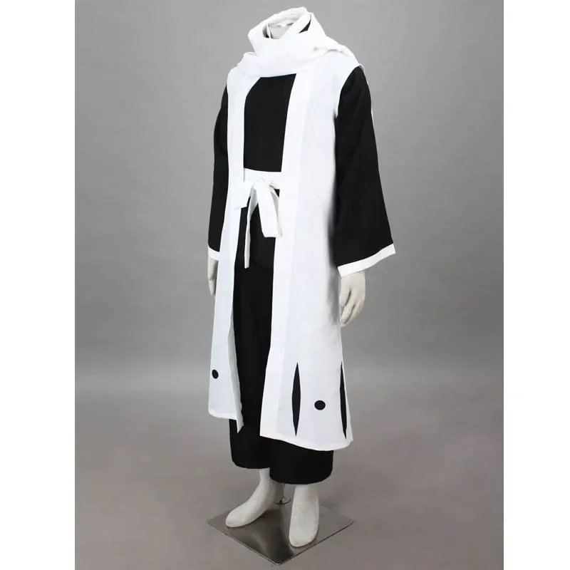 

aa waq99 Bleach Kuchiki Byakuya Cosplay Costume Gotei 13 Six Teams Die pa Men Women Captain Robes and Kimono Full O qq 2025