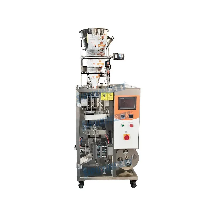 High Speed Vertical Small Plastic Bag Machine Automatic Filling Sealing Machine PLC Control 220V/380V Beverage Food Products