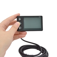 S866 24V/36V/48V Electric Bicycle Display S866 LCD Screen Meter Ebike Power Assisted Scooter Control Panel Dashboard