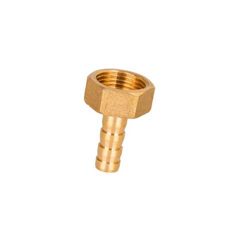 1/8; 1/4; 1/2; 3/8; Joint Coupler AdapterBSP Female Thread Copper Connector Brass Hose Fitting 4mm 6mm 8mm 10mm 19mm Barb Tail