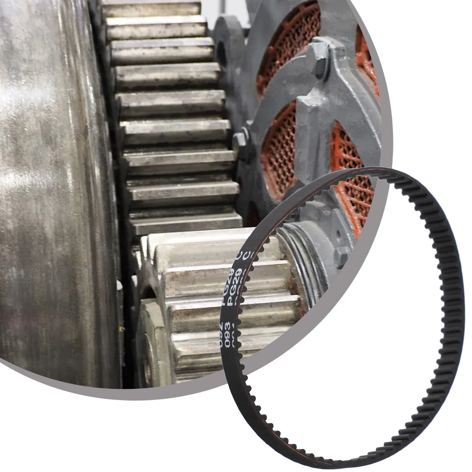 2GT Closed Loop Rubber Timing Belt 2mm Pitch and 6mm Width Length Variants from 110mm to 400mm for 3D Printers