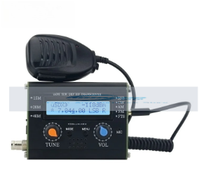 5W usDX SDR QRP Transceiver QCX-SSB to SSB 3-Band All Mode HF Transceiver with Handheld Microphone