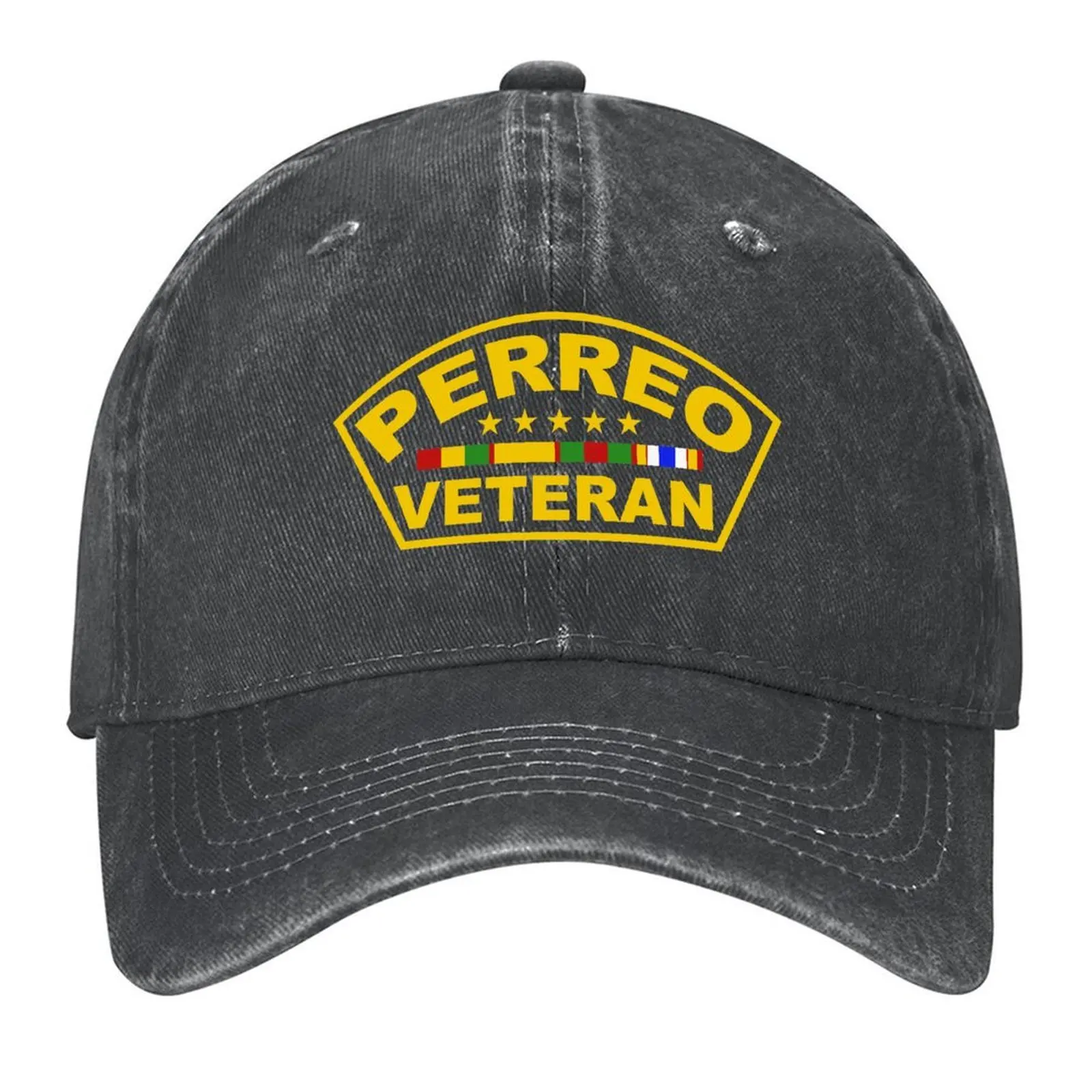 

Perreo Veteran Baseball Cap designer cap Hat men Kids Hat Trucker Hat Men's Baseball Women's
