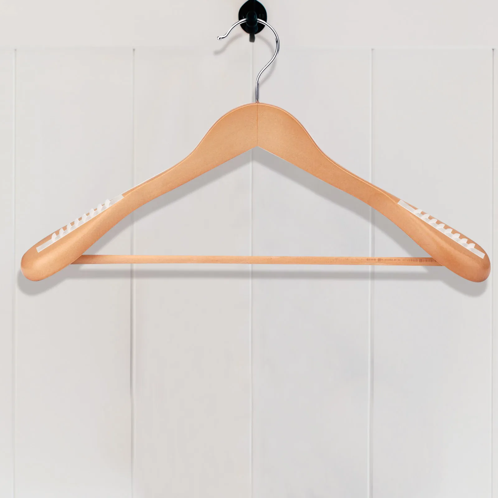 

100Pcs Silicone Clothes Hanger Grips Non-Slipping Strips for Smooth Hangers Home Hotel Store Organization Essentials