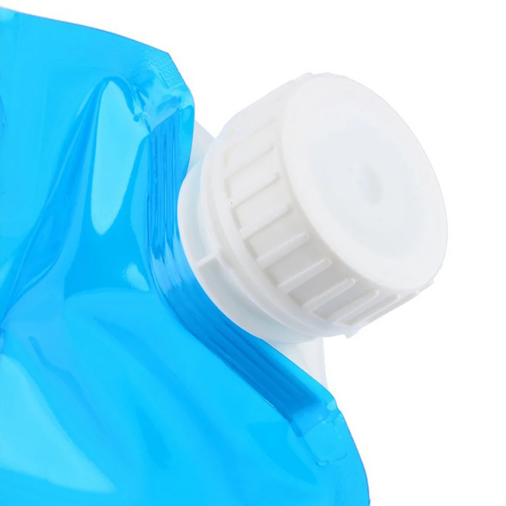 

Portable Folding Water Bag Camping Carrier Container Foldable Collapsible Drinking