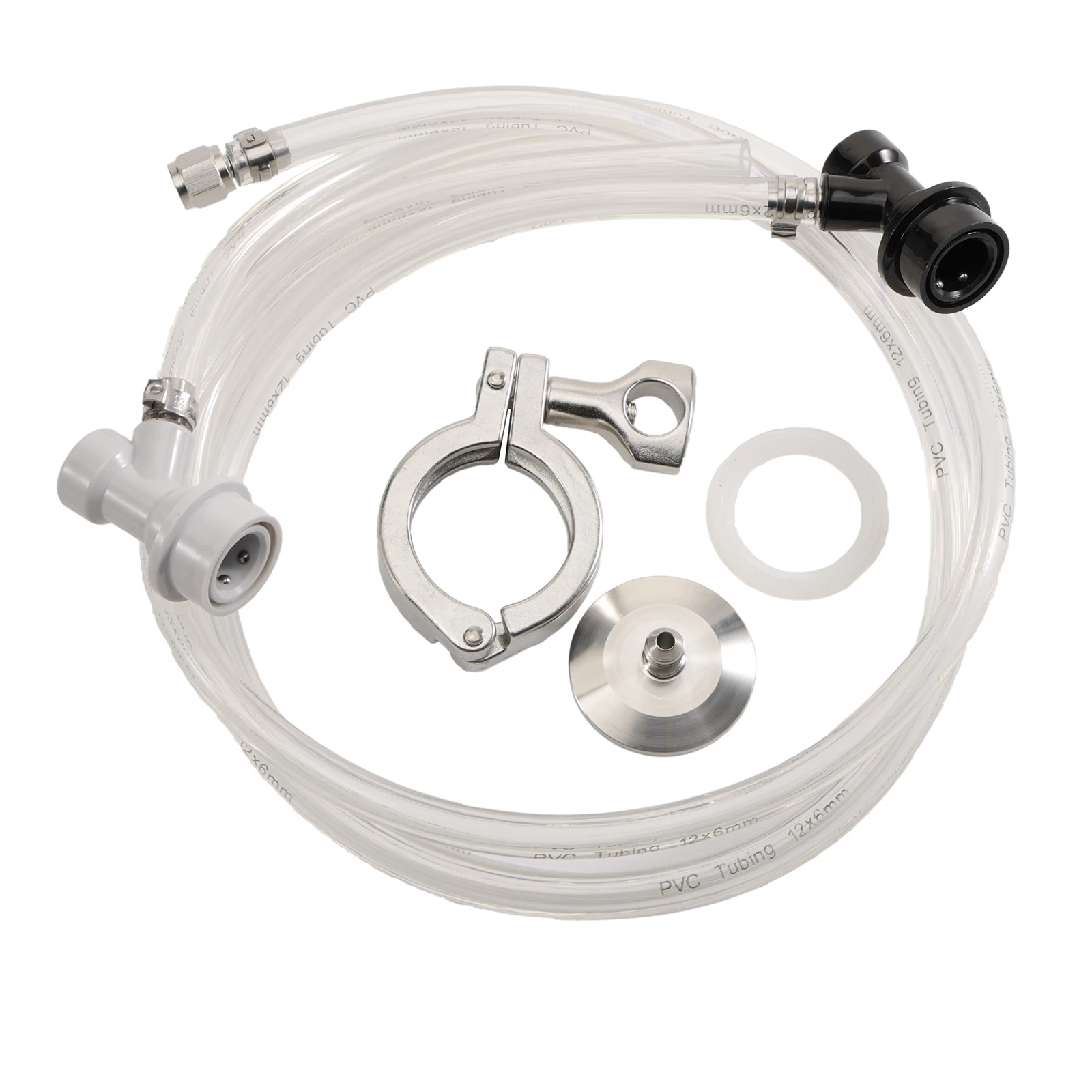 

Closed Pressure Transfer Kit Conical to Keg Pressure Oxygen Free Transfer 1.5"TC Port Little Pressure Fermenter Rack Beer