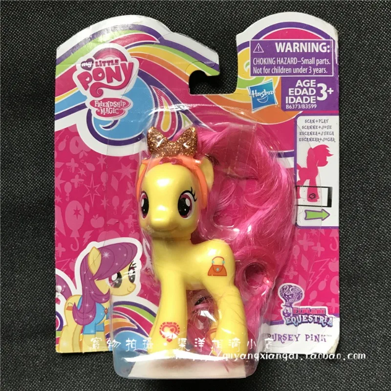 Hasbro My Little Pony Figure Twilight Sparkle Rainbow Dash Applejack Rarity Fluttershy Shining Armor Starlight Glimmer Toy