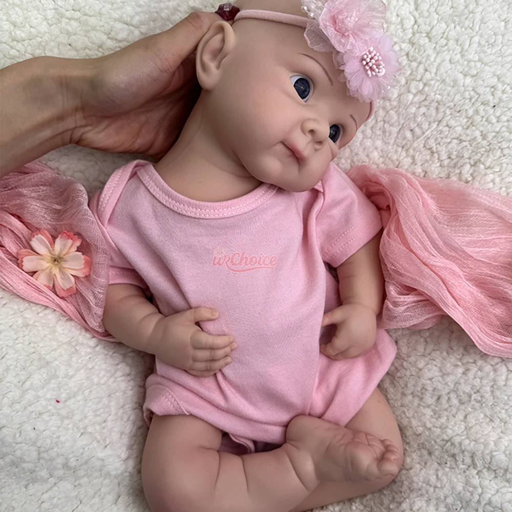 Christmas Gift 19Inch Baby Girl Bettie Full Body Soft Silicone Reborn Doll Realistic 3D Skin Washable Rebirth Bebe Collection