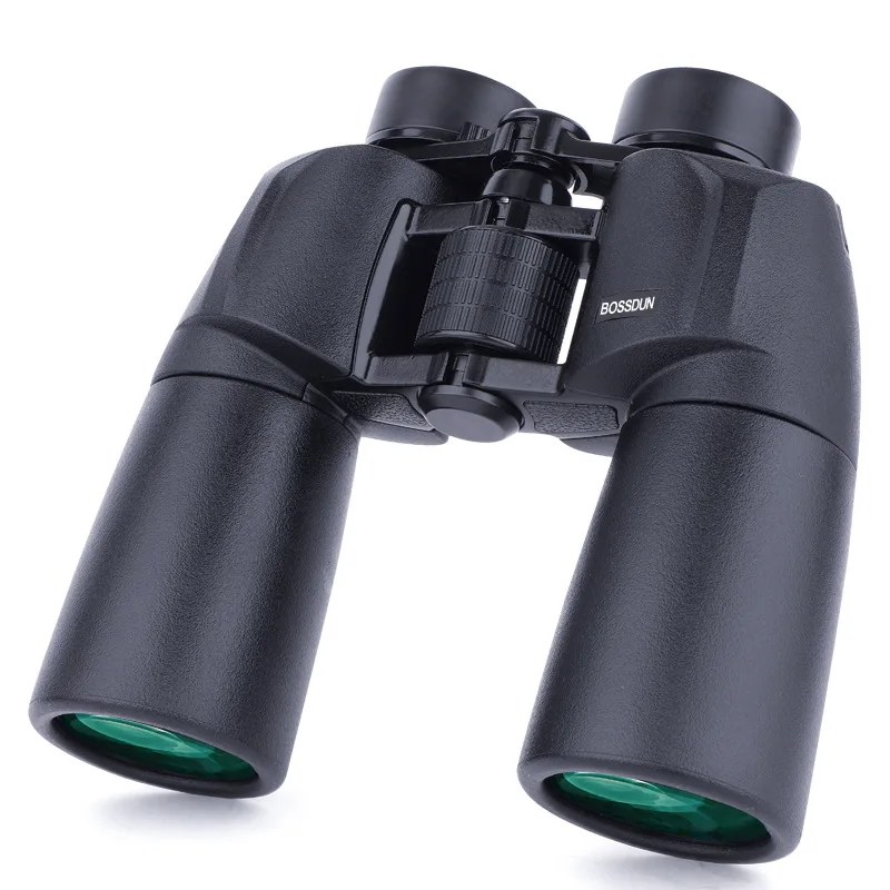 

Bossdun 10x50 Porro Binocular Telescope Bak4 FMC Waterproof for Hunting Hiking Bird Watching Sport Events