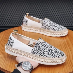 Letnie buty damskie Casual Female Sneakers Espadryle For Women Round Toe Slip-on 2024 New Slip On Solid Leisure Fisherman Slip