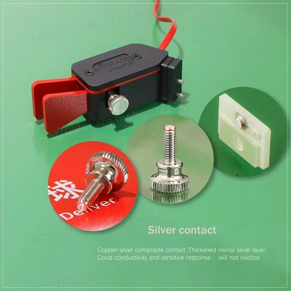 UNI -715 Automatic Paddle Key Keyer CW Morse Code for HAM RADIO YAESU FT-817 818 818D  Right Hand or Left Hand