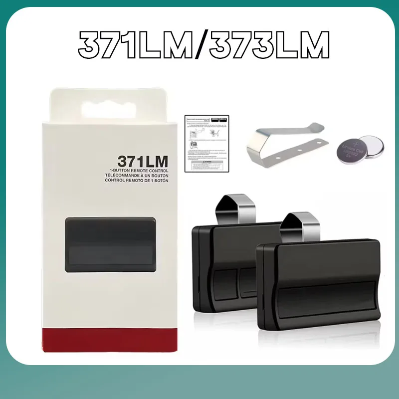 373LM 371LM Garage Door Remote Control 315MHz For 370LM 372LM 950D 953D 956D Purple Learn Button Garage Door Opener