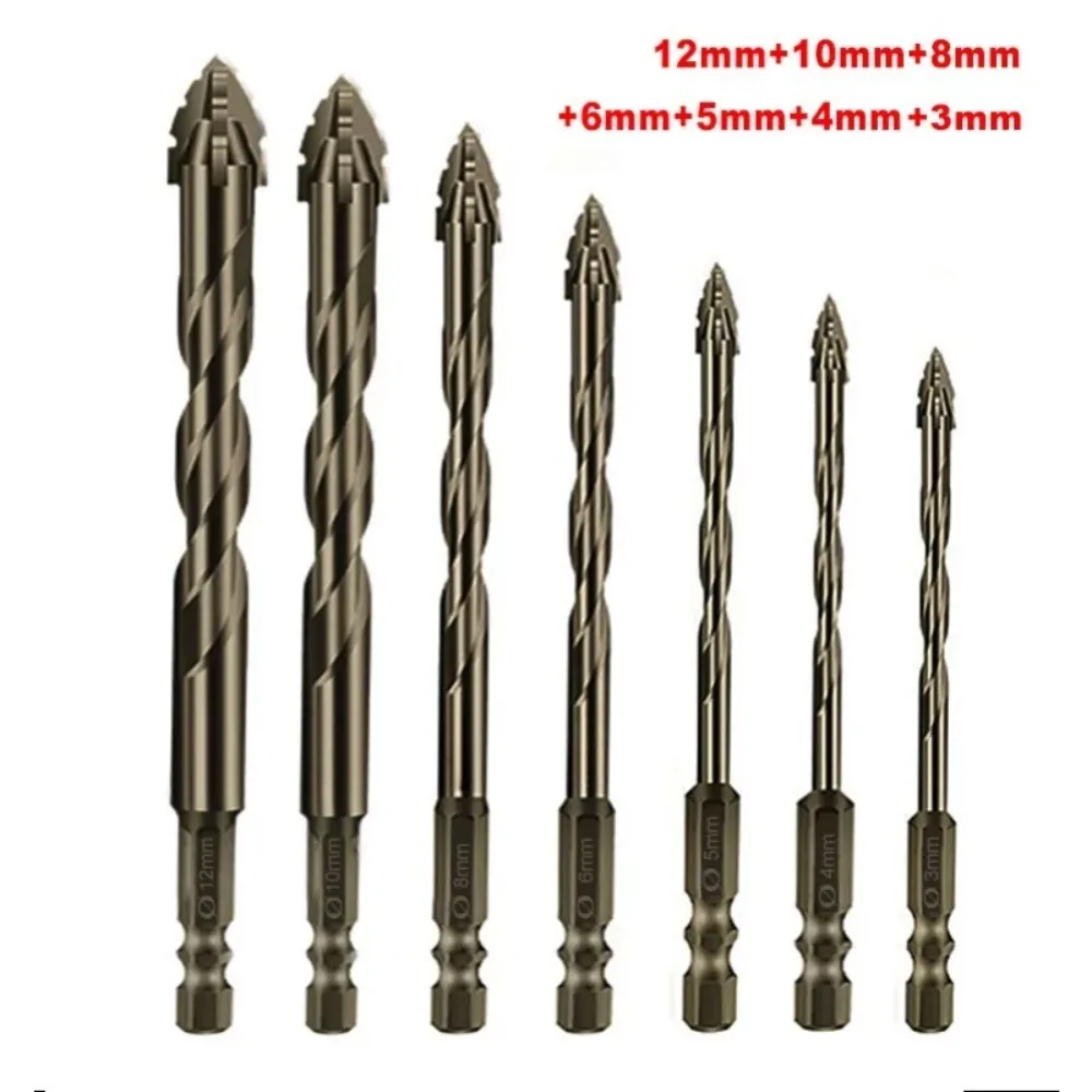 

‌High-Performance Four-Edged Serrated Eccentric Drill Bit for Dry Drilling Ceramic Tiles,Glass,Marble,Concrete, Stainless Steel