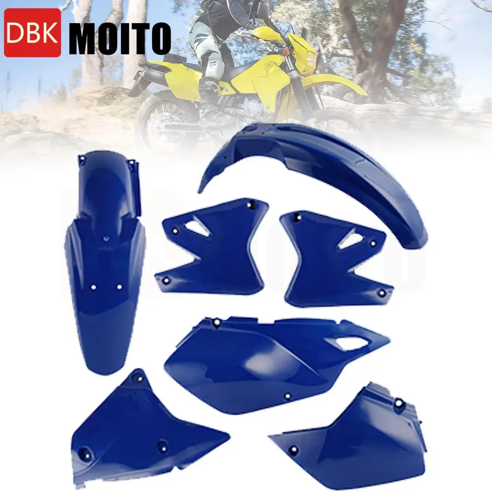 

Motorcycle Full Fairing For Suzuki DRZ400E DRZ400S DRZ400SM Fairings Plastics Front Rear Fender Body Mudguard Kit Side Cover