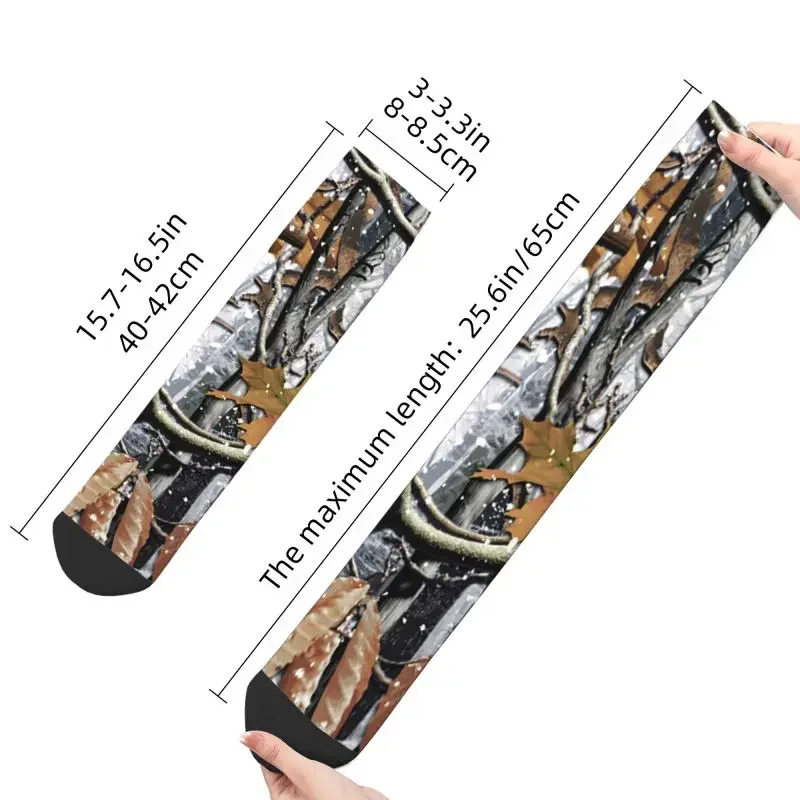 Fashion Men's Army Real Tree Camo Camouflage Dress Socks Unisex Comfortable Warm 3D Print Crew Socks